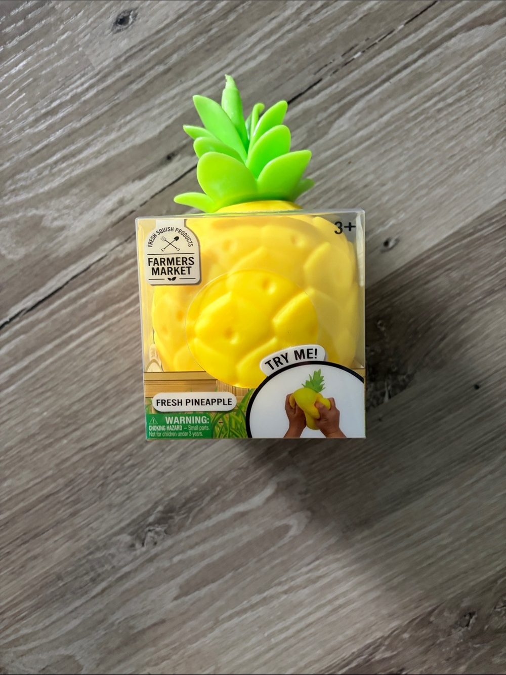 Yellow Pineapple Stress Toy - Fresh Pineapple
